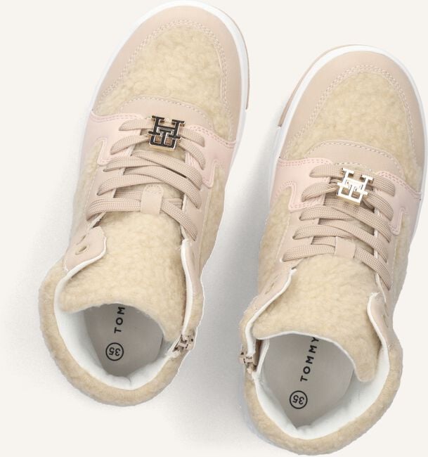 Beige TOMMY HILFIGER Hoge sneakers 33530 Beige TOMMY HILFIGER Hoge sneakers 33530 - large