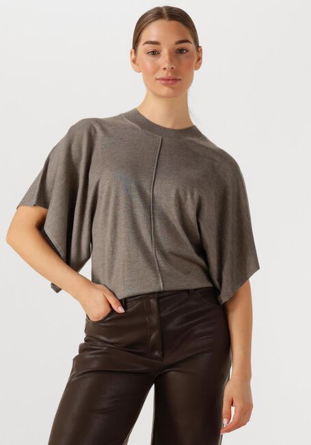 Taupe EST'SEVEN Trui SUZETTE NOLITA - large