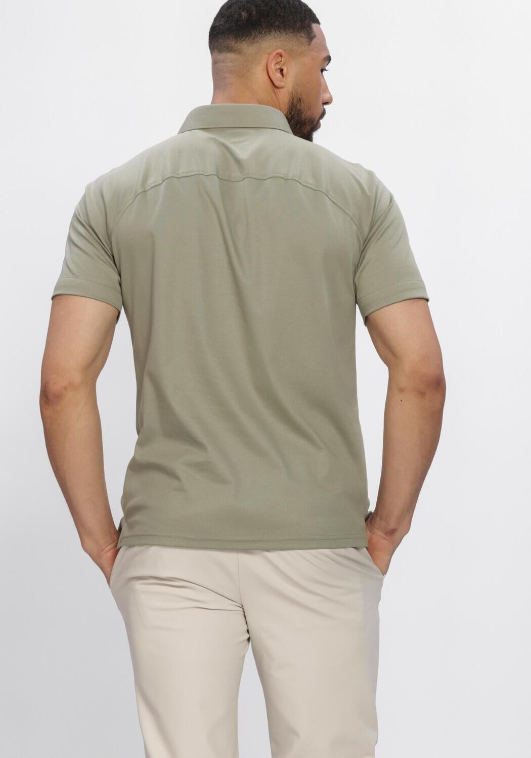 Groene DESOTO Polo CASUAL POLO KENT 1/2 - large
