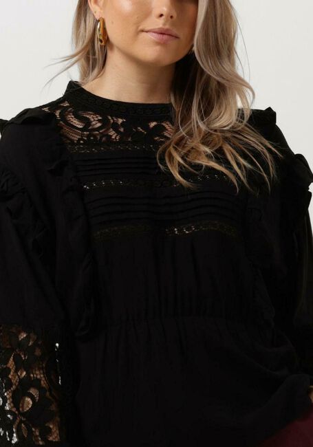 Zwarte OBJECT Blouses OBJARIENNE NEW L/S TOP E DIV - large
