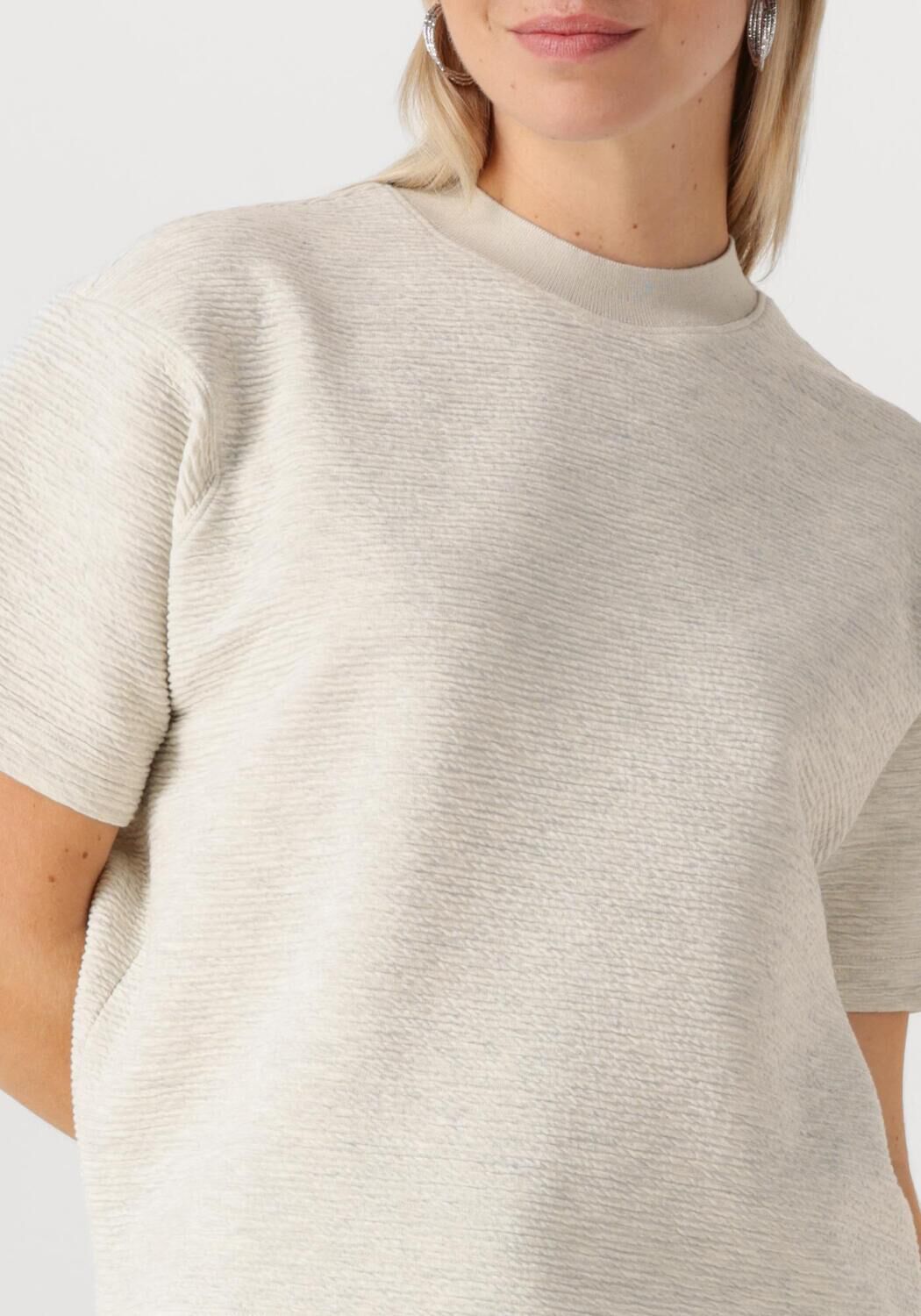 ANOTHER LABEL Dames Tops & T-shirts Ravenelle Tee S s Grijs