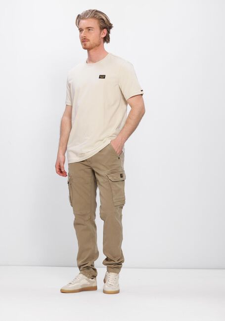 Beige PME LEGEND T-shirt SHORT SLEEVE R-NECK GUYVER TEE - large