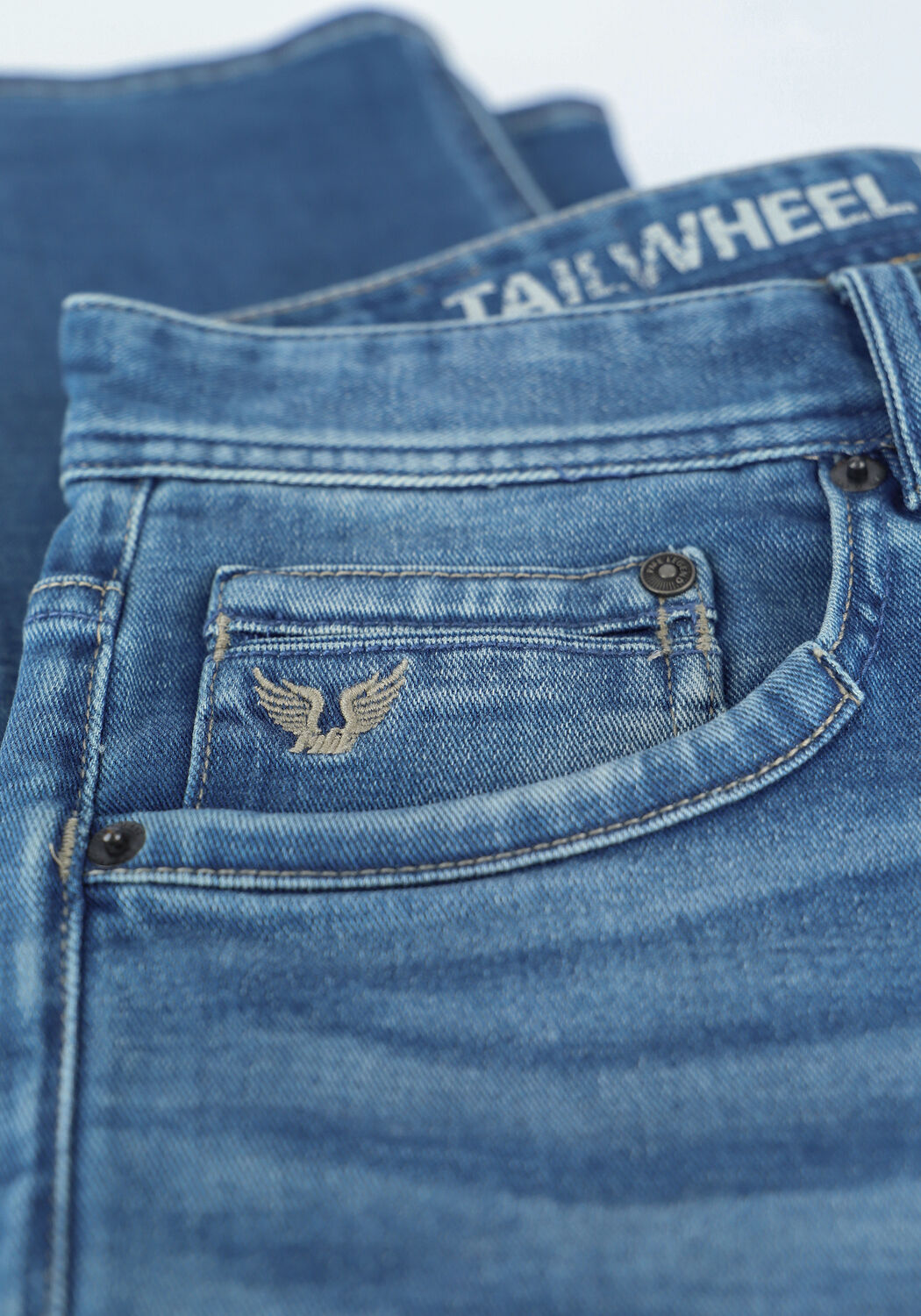 Blauwe PME LEGEND Slim fit jeans TAILWHEEL - large