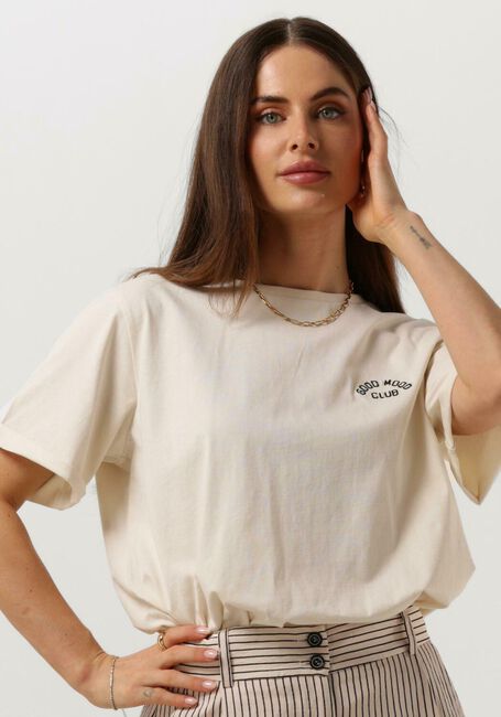 Beige CATWALK JUNKIE T-shirt TS CLUB - large