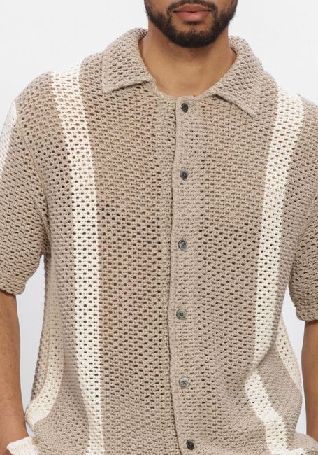 Beige PROFUOMO Polo POLO SS BUTTON TH - large