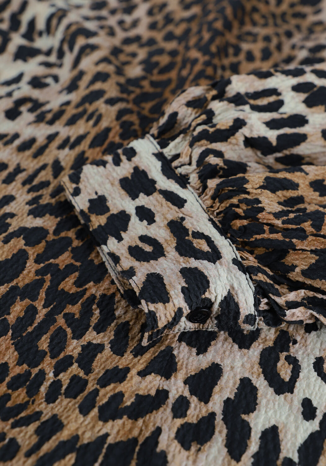 Bruine CATWALK JUNKIE Mini jurk DR WILD LEOPARD MINI - large