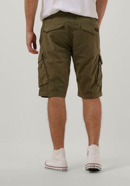 Donkergroene PME LEGEND Korte broek NORDROP CARGO SHORTS STRETCH TWILL - large