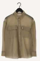 Groene CALVIN KLEIN Blouses SHEER CHIFFON SHIRT Groene CALVIN KLEIN Blouses SHEER CHIFFON SHIRT - medium