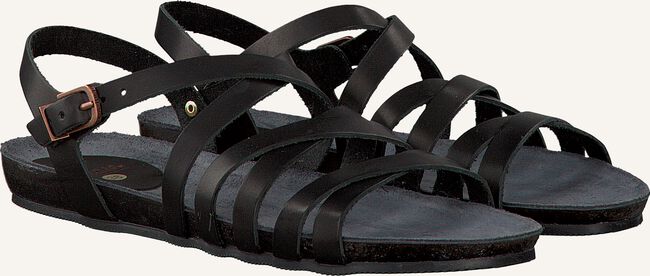 Zwarte FRED DE LA BRETONIERE Platte sandalen 170010028 Zwarte FRED DE LA BRETONIERE Platte sandalen 170010028 - large