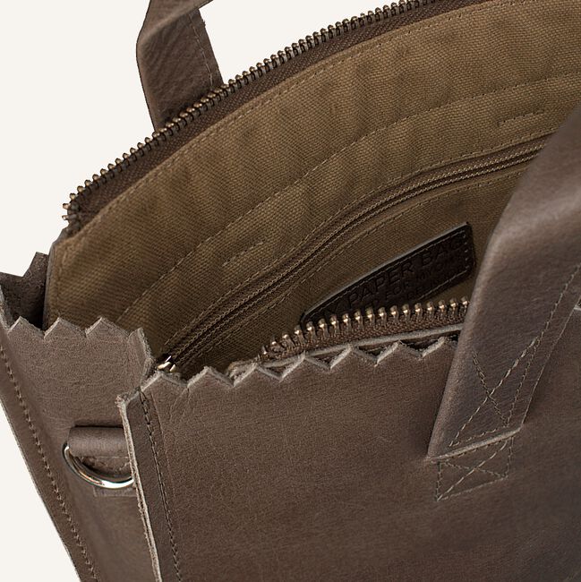 Taupe MYOMY Schoudertas MY PAPER BAG HANDBAG MINI Taupe MYOMY Schoudertas MY PAPER BAG HANDBAG MINI - large