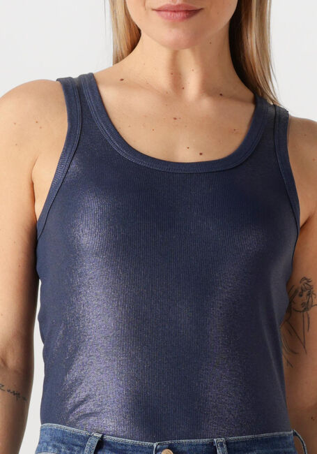 Metallic SUMMUM Top RIB TANKTOP COTTON RIB - large
