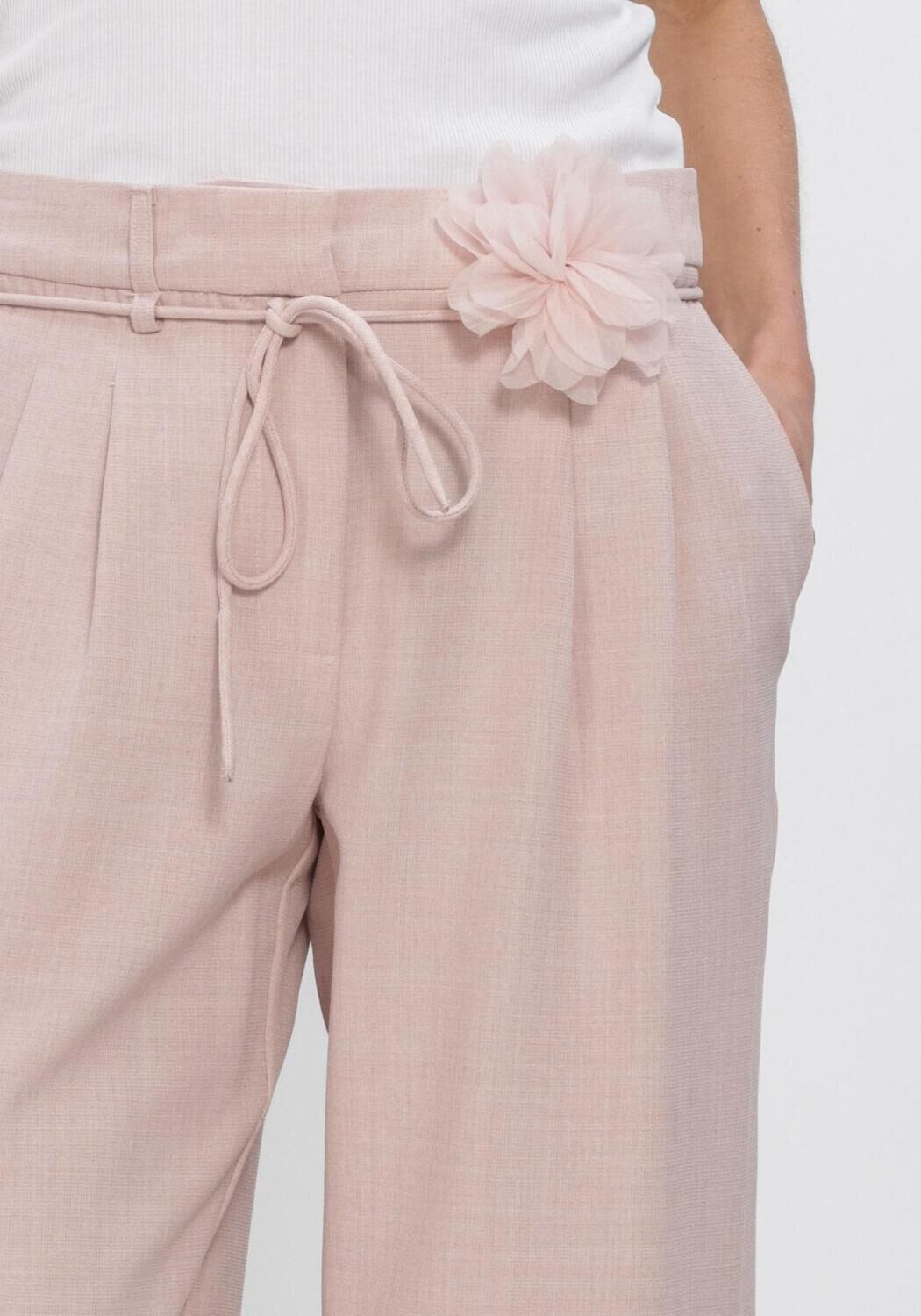 Roze Y.A.S. Broeken YASMIMI MW PANT - large