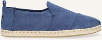 Blauwe TOMS Instappers DECONSTRUCTED ALPARGATA ROPE M - medium