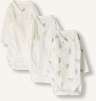 Witte PETIT BATEAU Rompers 3 BODIES NAISS ML - medium