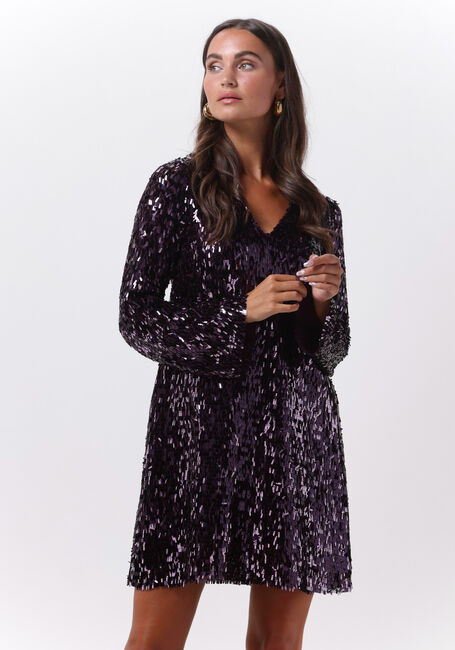 Paarse OTTOD'AME Mini jurk ABITO DA4731 - large
