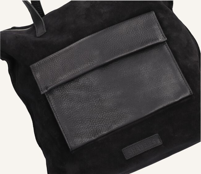 Zwarte SHABBIES Handtas SHOPPER L 283020042 Zwarte SHABBIES Handtas SHOPPER L 283020042 - large