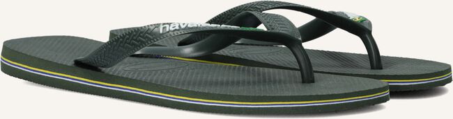 Groene HAVAIANAS Teenslippers BRASIL LOGO Groene HAVAIANAS Teenslippers BRASIL LOGO - large