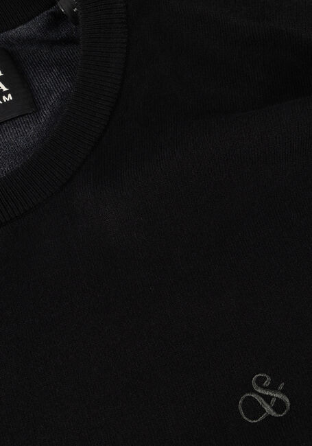 Zwarte SCOTCH & SODA Trui VISCOSE PULLOVER CREWNECK Zwarte SCOTCH & SODA Trui VISCOSE PULLOVER CREWNECK - large