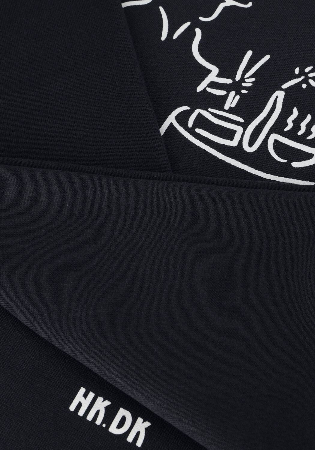 Donkerblauwe WOODBIRD Sweater WBCANE NOODLE CREW - large