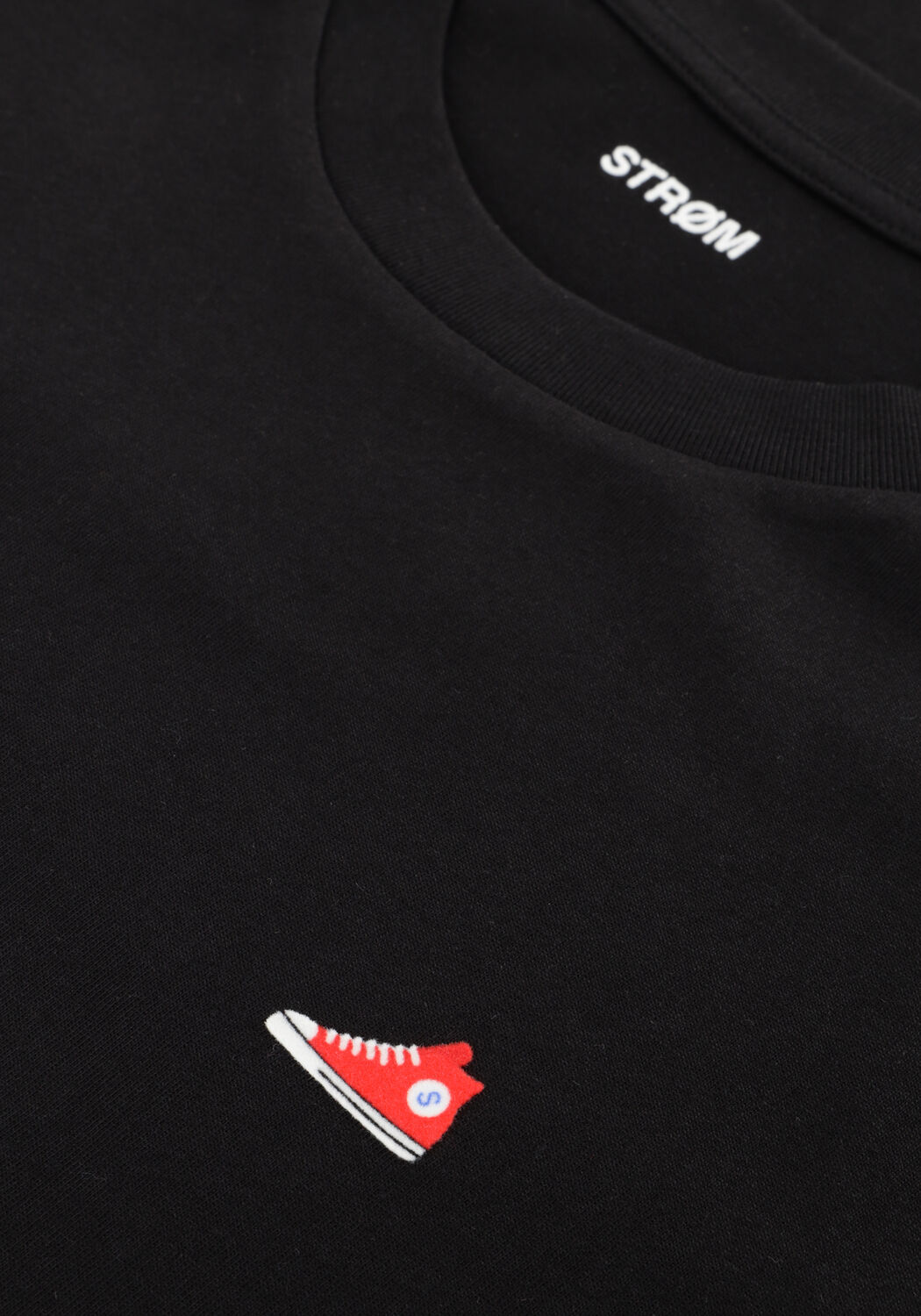 Zwarte STR&Oslash;M Clothing Polo / T-shirt T-SHIRT - large