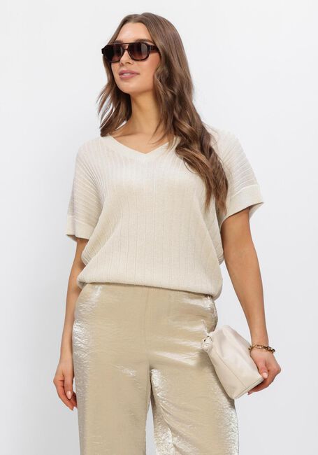 Creme NUKUS Top RAYA TOP LUREX - large