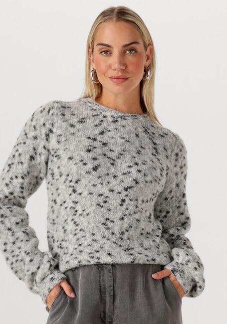 Grijze SIMPLE Trui KNIT-PONG-25-3 - large