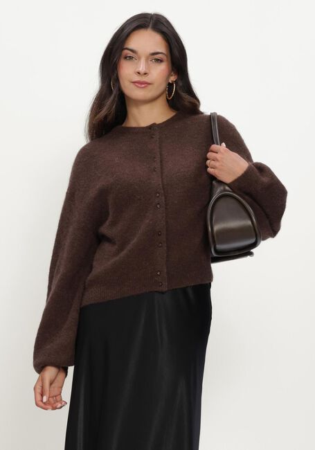 Bruine MSCH COPENHAGEN Vest MSCHBONDIE HOPE CARDIGAN - large