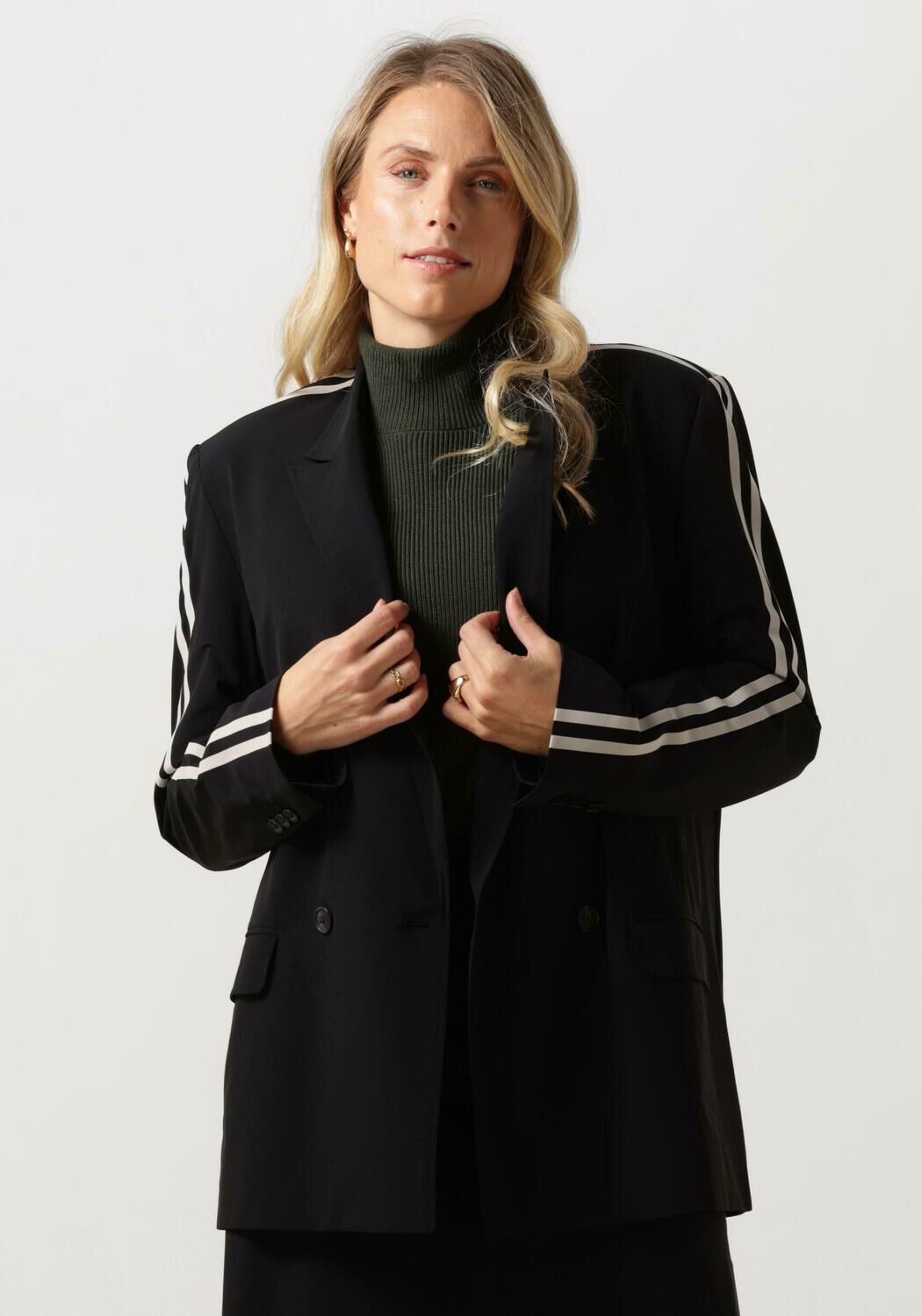 zwarte penn ink blazer logan s