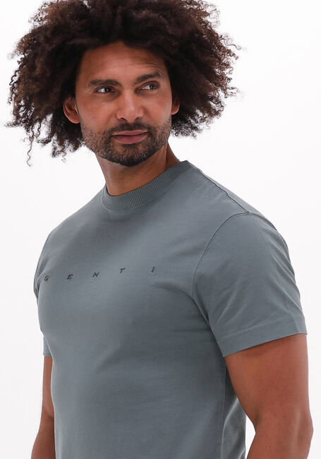Blauwe GENTI T-shirt J6024-3226 - large