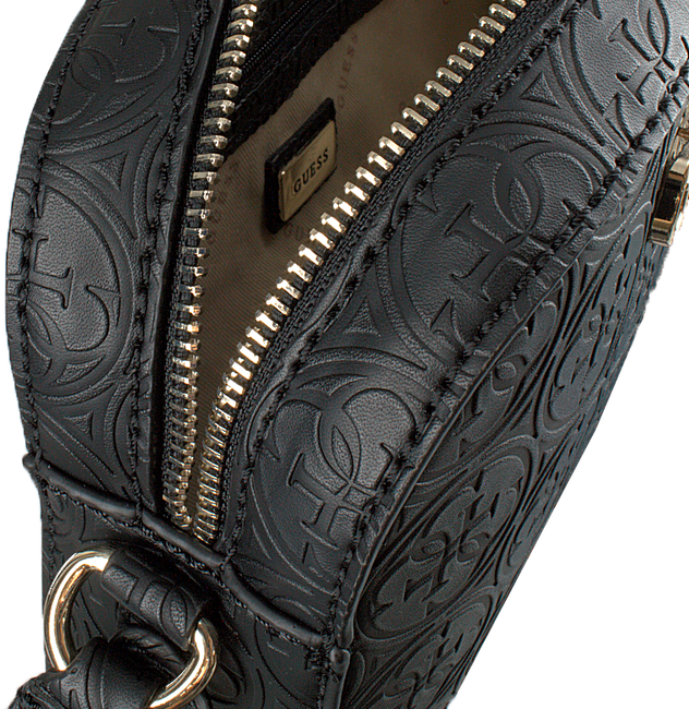 Zwarte GUESS Schoudertas KAMRYN CROSSBODY TOP ZIP Omoda