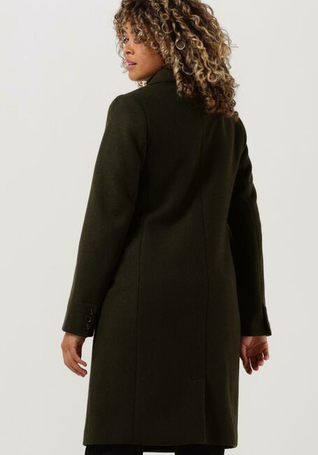 Donkergroene MODSTRÖM Mantel PAMELA COAT - large