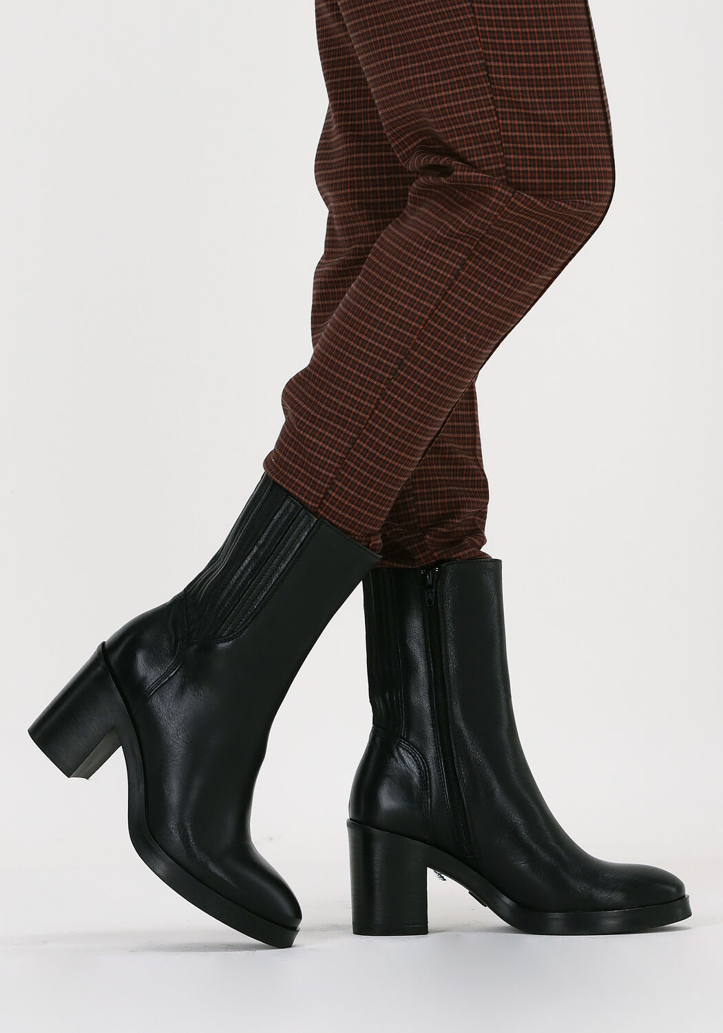 Zwarte VIA VAI Enkellaarsjes TAARA SID - large