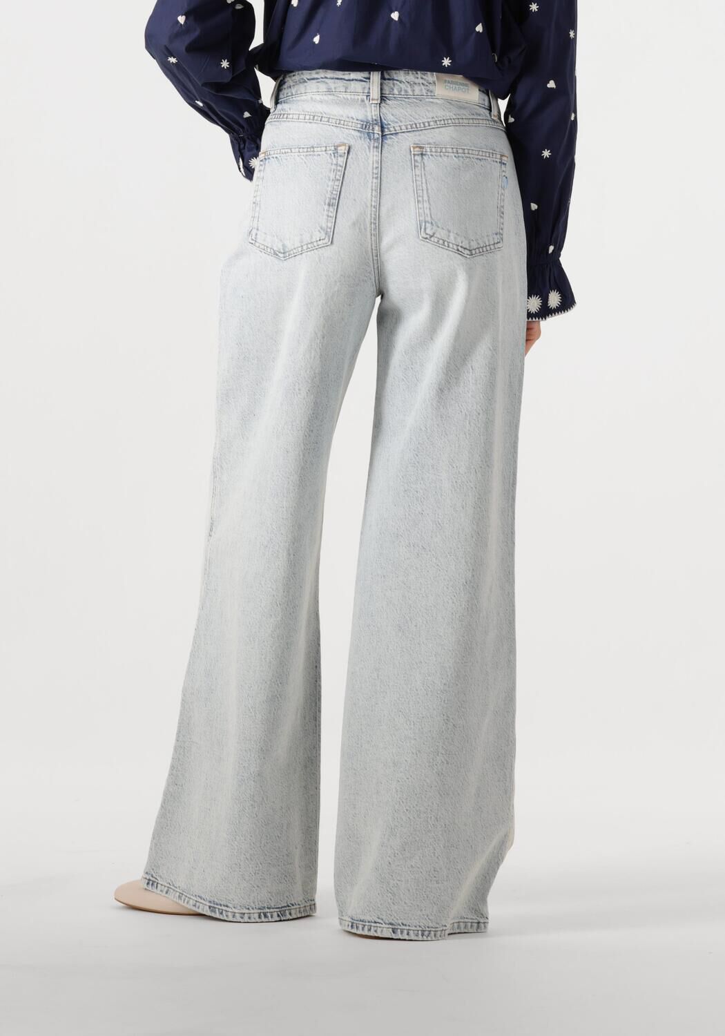 FABIENNE CHAPOT Dames Jeans Alex Wide Leg Jeans Lichtblauw