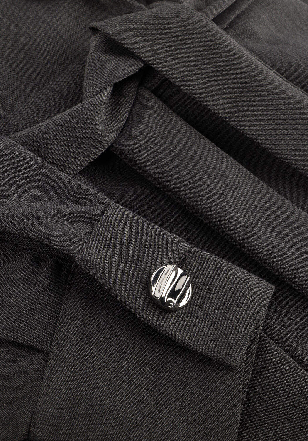 Donkergrijze FREEBIRD Mini jurk DORALINE 2 - large