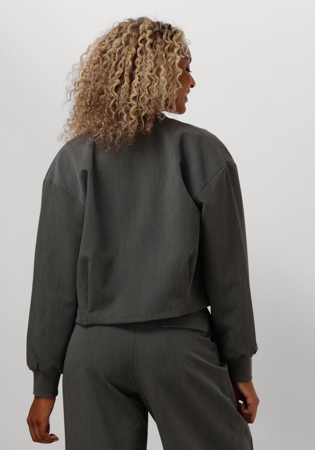 SELECTED FEMME Dames Jassen Slfblake Bomber Grijs