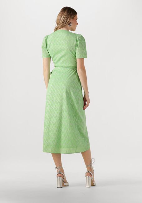 Groene FREEBIRD Midi jurk BLOSSOM SS - large