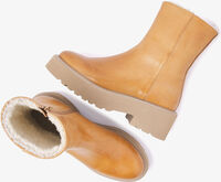 Cognac VIA VAI Vachtlaarzen BOBBI MELLOW - medium