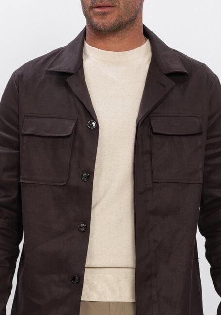 Bruine PROFUOMO Overshirts OVERSHIRT LL GD - large