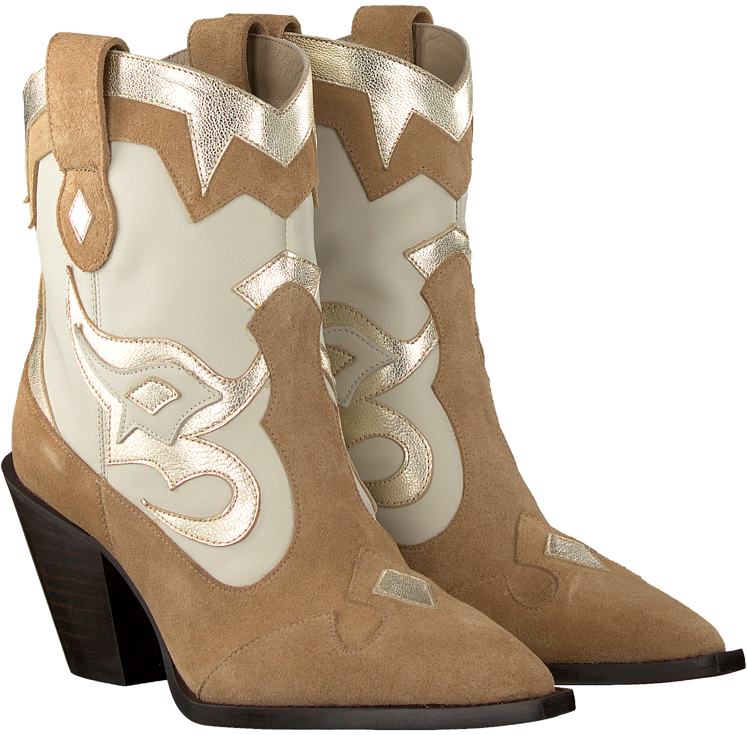 Beige TORAL Enkellaarsjes 12365 | Omoda Beige TORAL Enkellaarsjes 12365 | Omoda