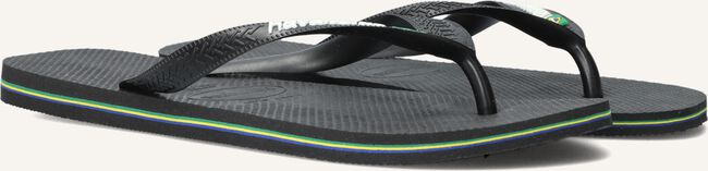 Zwarte HAVAIANAS Teenslippers BRASIL LOGO Zwarte HAVAIANAS Teenslippers BRASIL LOGO - large