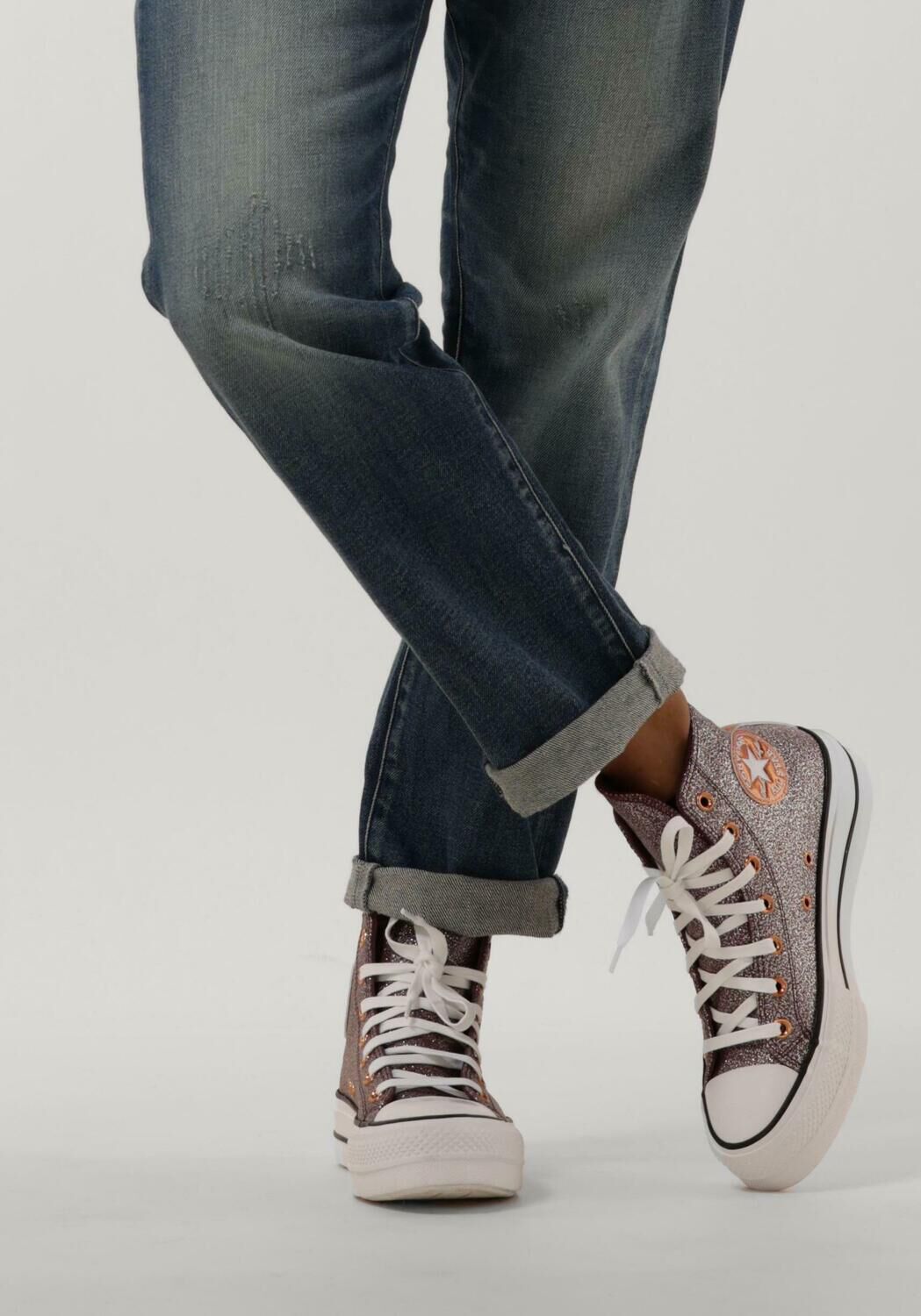 Paarse CONVERSE Hoge sneakers CHUCK TAYLOR ALL STAR LIFT HI - large