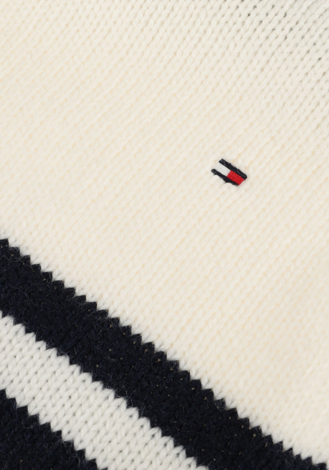 Blauw wit gestreepte TOMMY HILFIGER Trui PREP STRIPE SWEATER Omoda