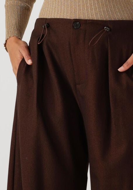 Bruine SUNCOO Wijde broek JIO - large
