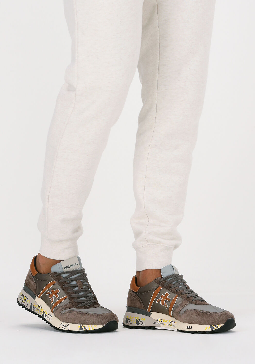 Grijze PREMIATA Lage sneakers LANDER - large