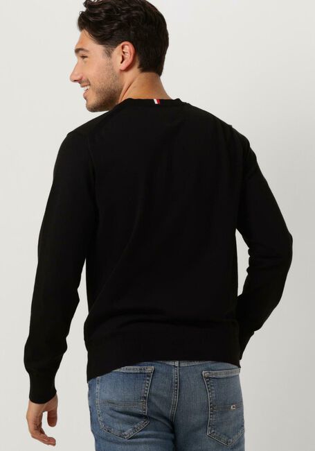Zwarte TOMMY HILFIGER Trui 1985 CREW NECK SWEATER - large