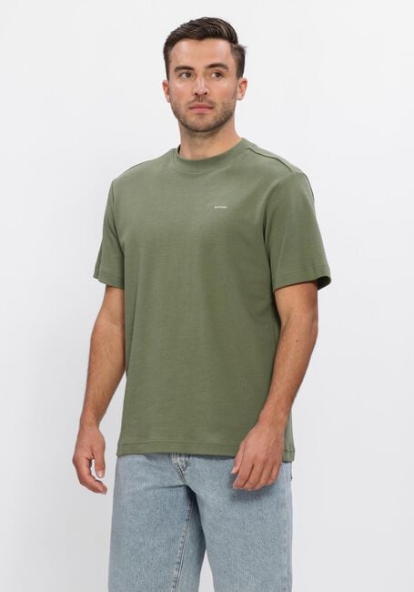 Groene G-STAR RAW T-shirt TRUE REGULAR R T - large