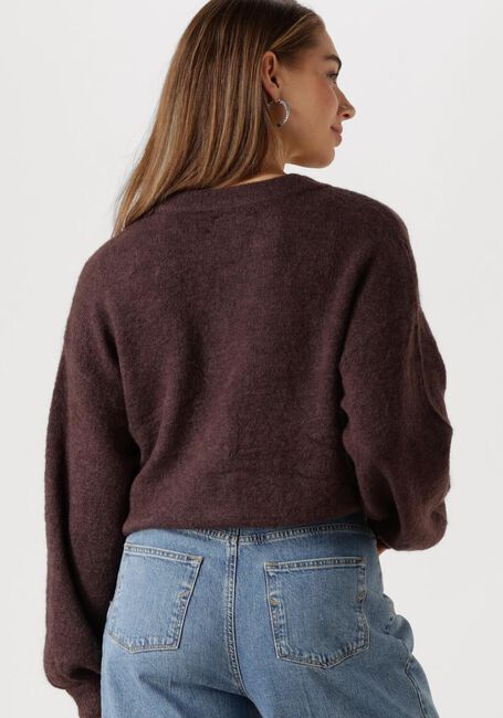 Paarse MSCH COPENHAGEN Vest MSCHPETRINELLE HOPE CARDIGAN - large