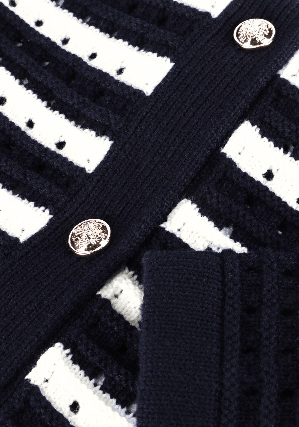 Zwarte NEO NOIR Vest EFFIE KNIT CARDIGAN - large