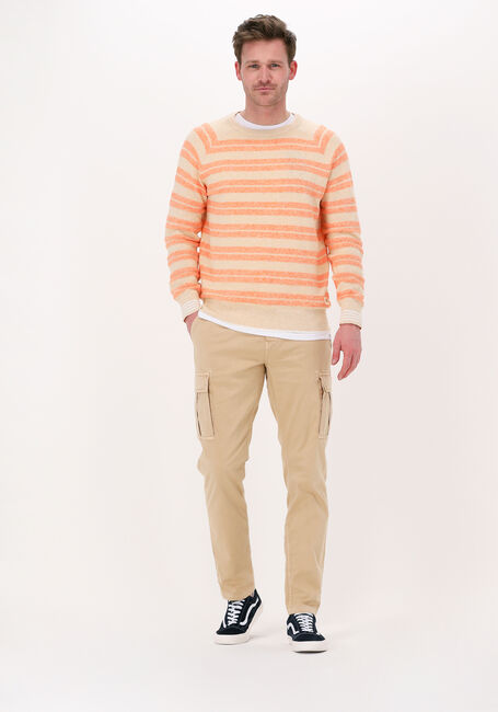 Beige SCOTCH & SODA Cargobroeken STUART GARMENT-DYED REGULAR SLIM-FIT CHINO - large