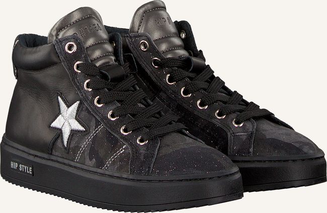 Grijze HIP Hoge sneakers H1587 Grijze HIP Hoge sneakers H1587 - large